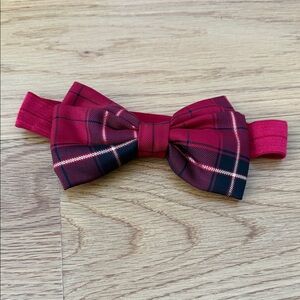 The Children's Place Red Plaid Hair Bow
